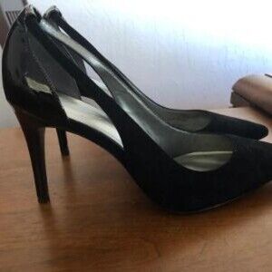 KENNETH COLE BLACK 3 1/2 HEEL SIZE 9 1/2M